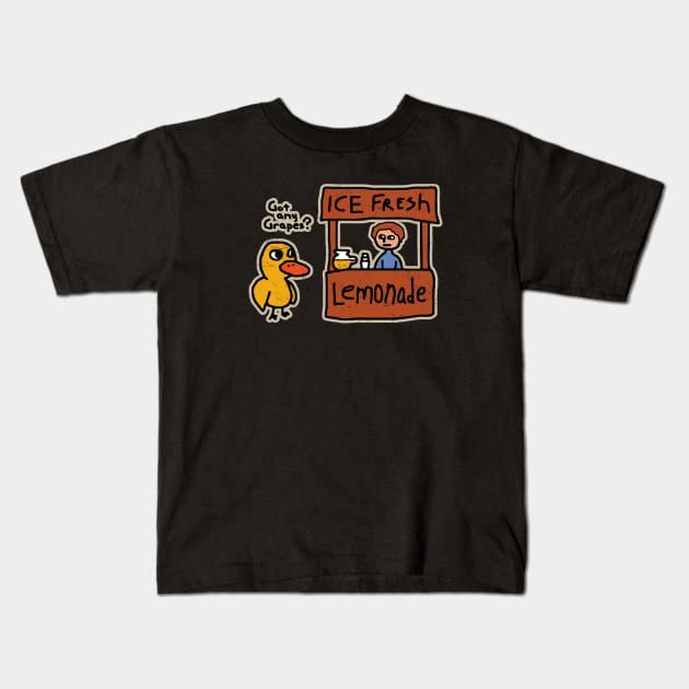 got any grapes Kids T-Shirt by small alley co